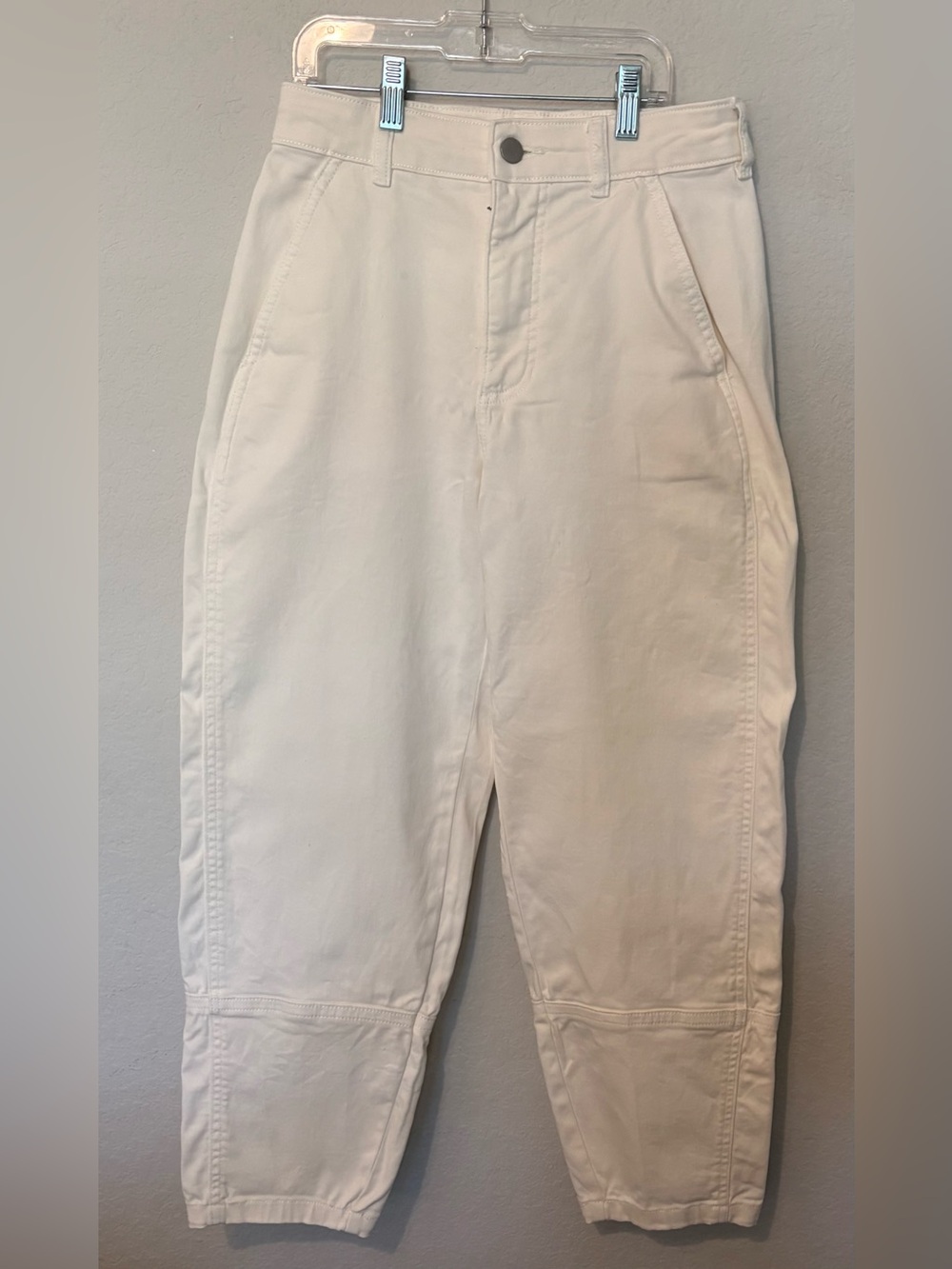 Everlane Utility Barrel Pant Color Bone Size 2. - Picture 6 of 10